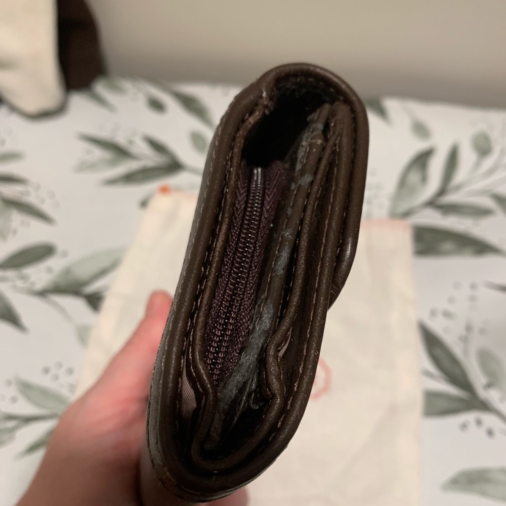 Vintage Coach Soho Brown Leather Wallet - Picture 5 of 12